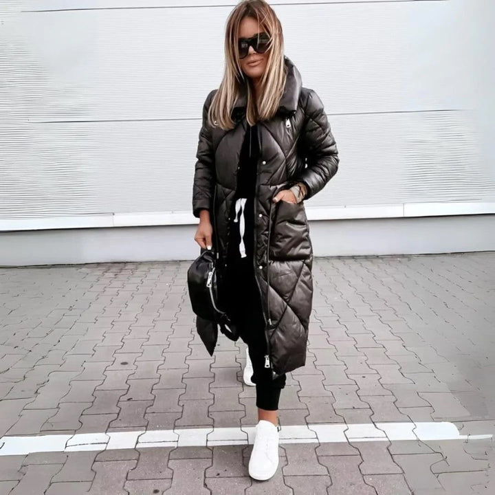 Rachel - Quilted Parka Coat