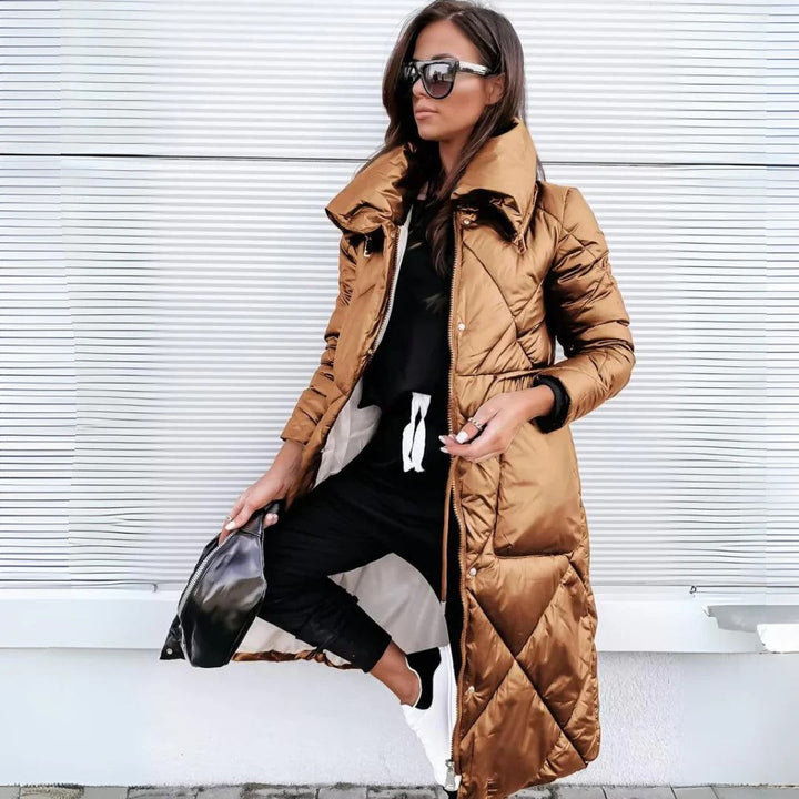 Rachel - Quilted Parka Coat