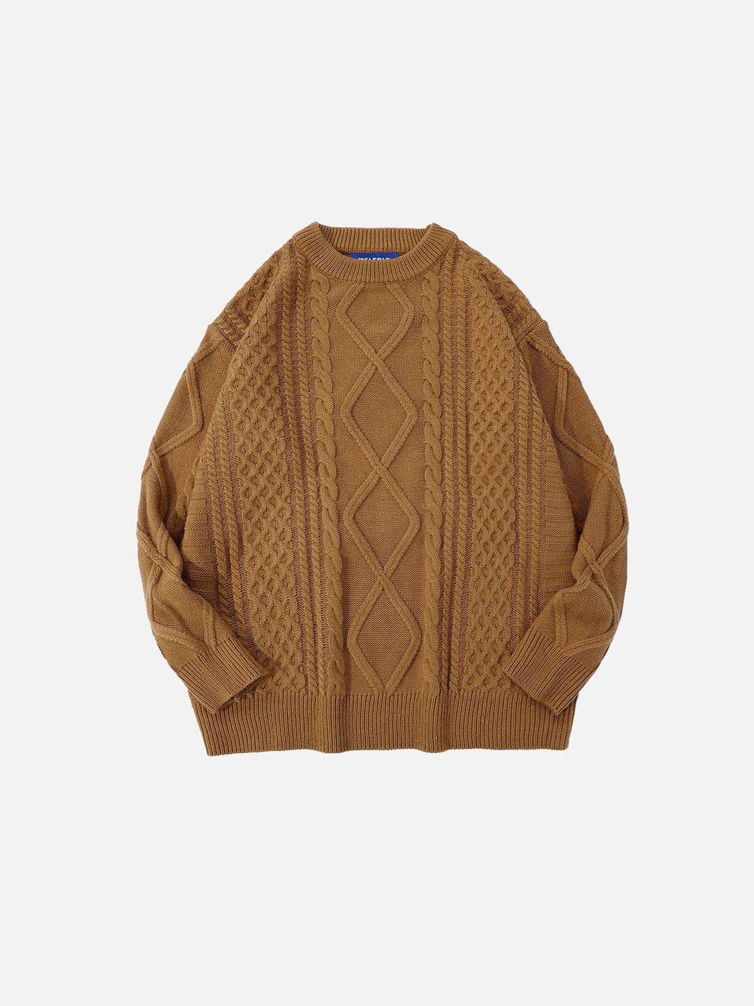 Analeigh™ | Retro Textured Knit Sweater