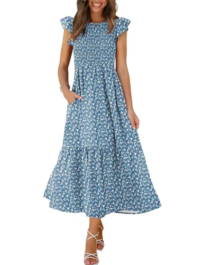 Lila | Women's Casual Summer Maxi Dress