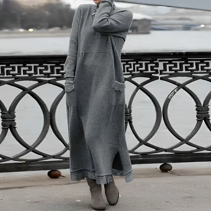 Greta | Cozy tummy-covering dress