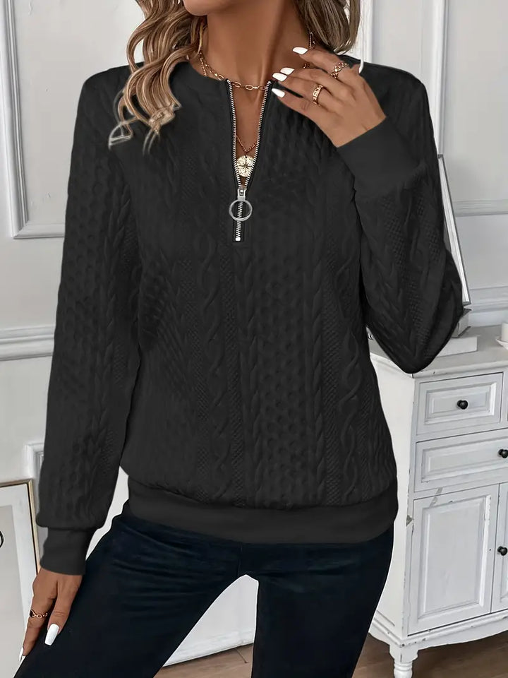 Emily™ | Elegant zip jumper for comfort and style (1+1 Free)