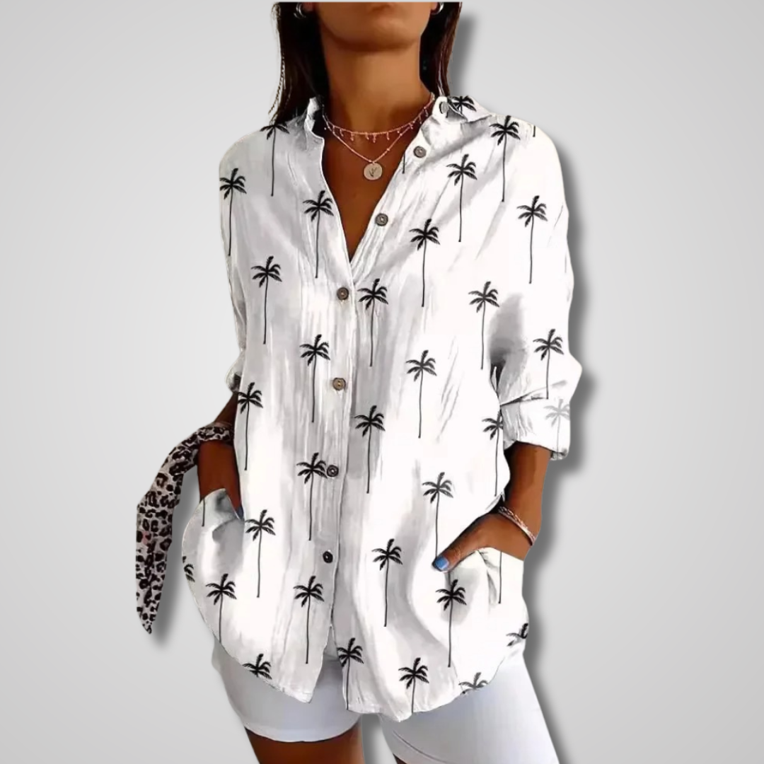 Alexa  | Women Summer Vintage Relaxed Shirt