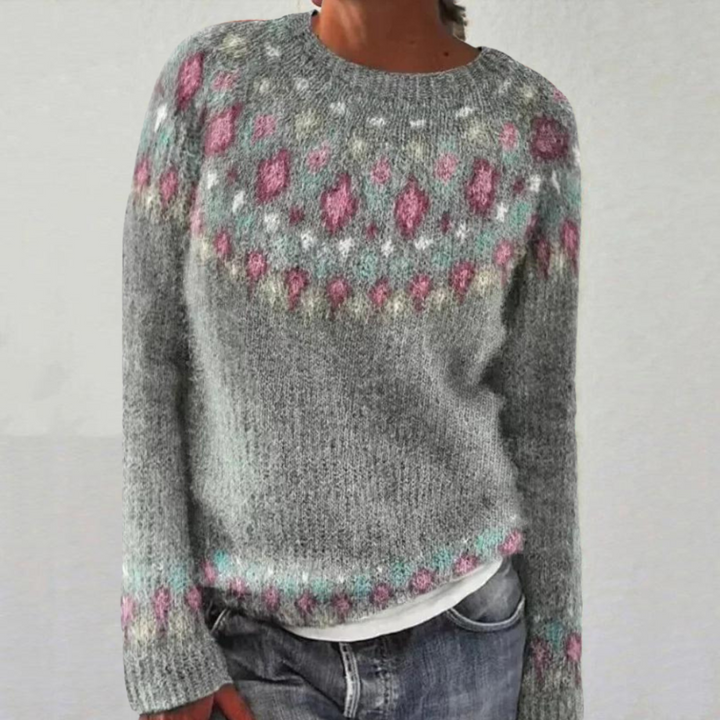 HEATHER / COSY RETRO SWEATER