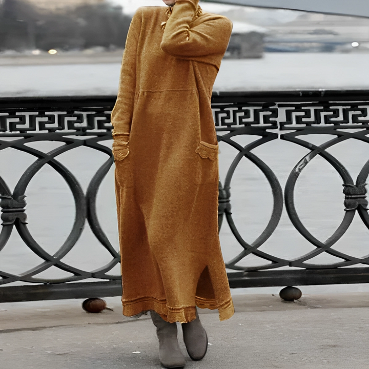 Greta | Cozy tummy-covering dress