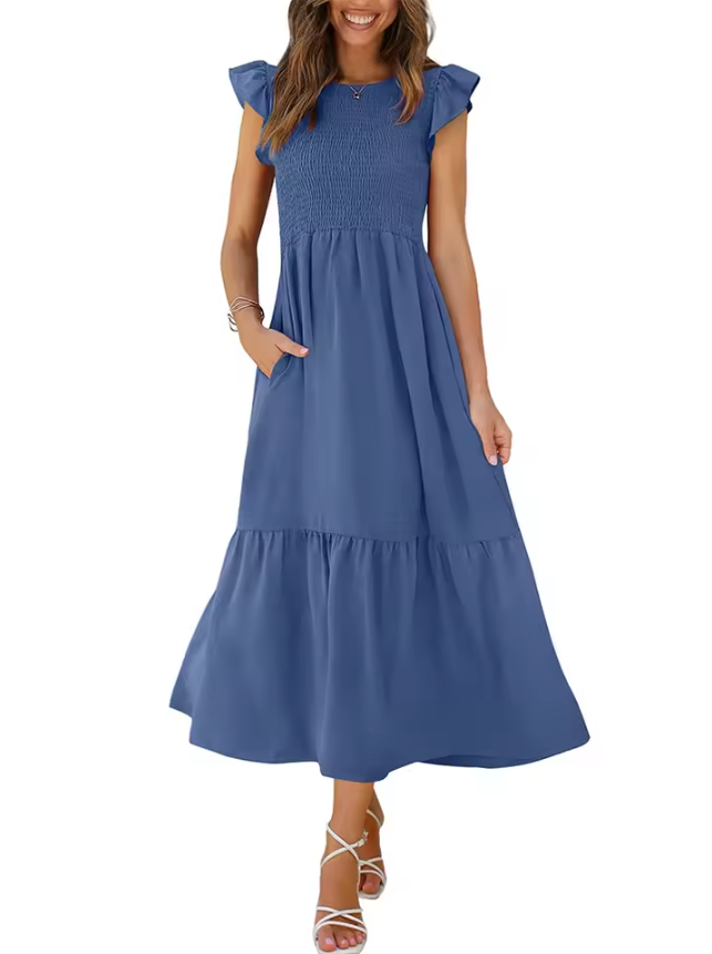 Lila | Women's Casual Summer Maxi Dress