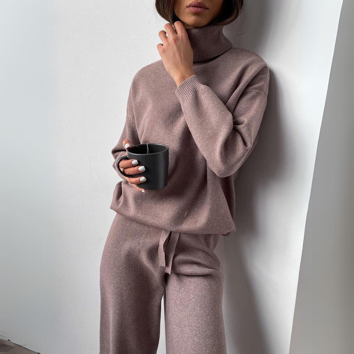 Eliza | Comfy Roll Neck Co-ord