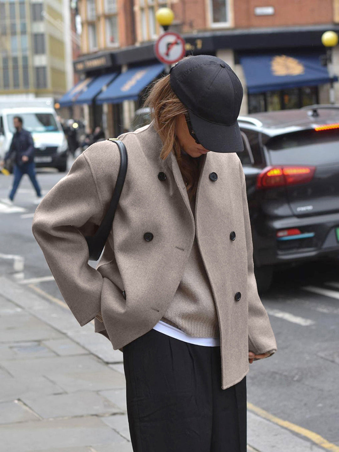 Laura | Oversized Button-Down Jacket