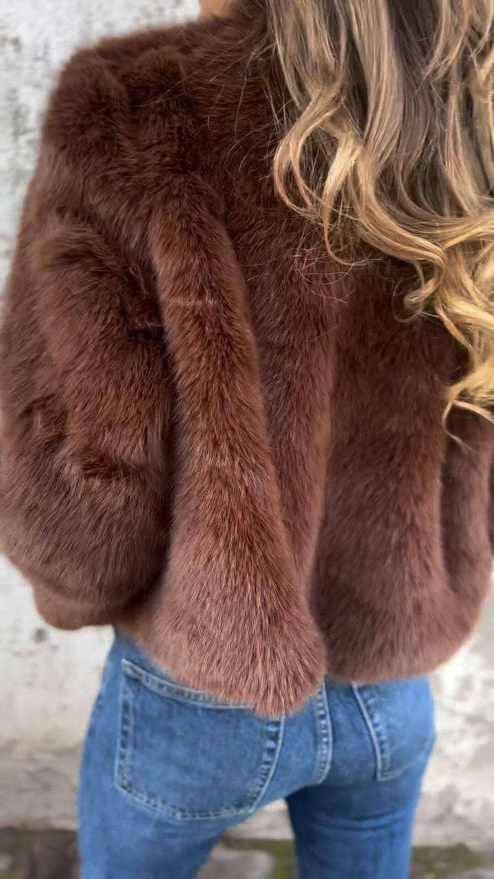 CHLOE  | FAUX FUR JACKET