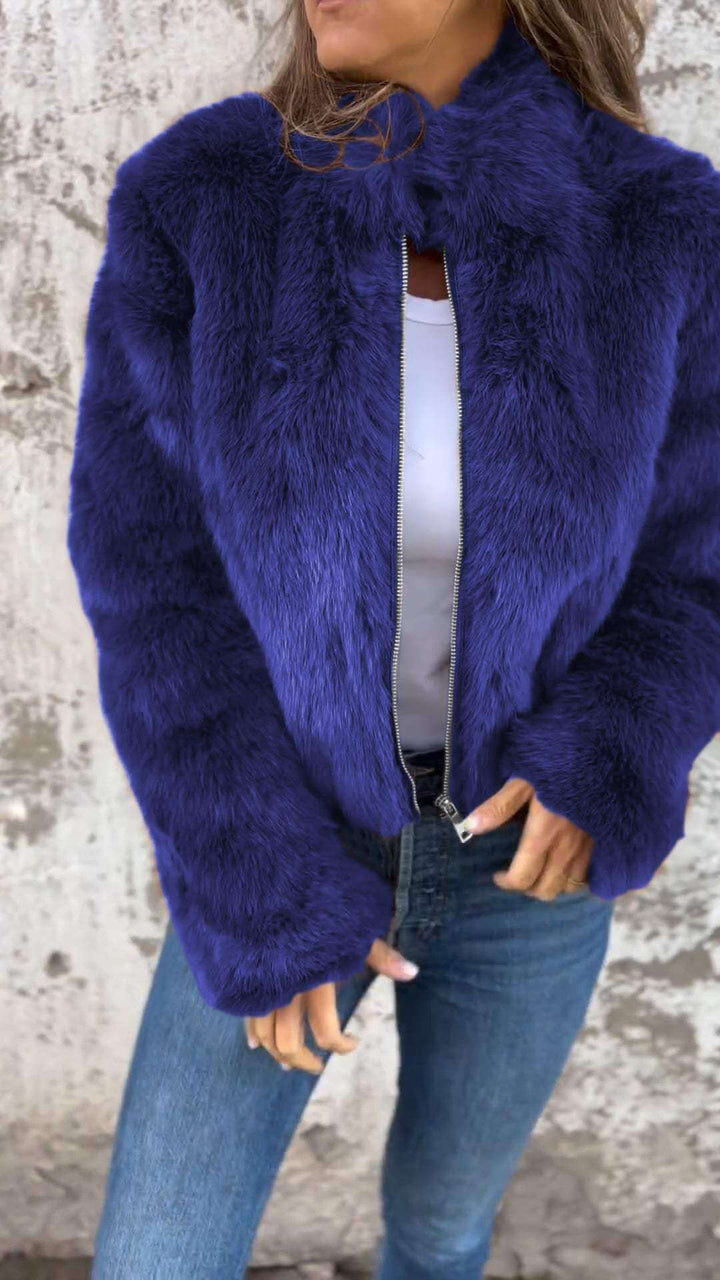 CHLOE  | FAUX FUR JACKET