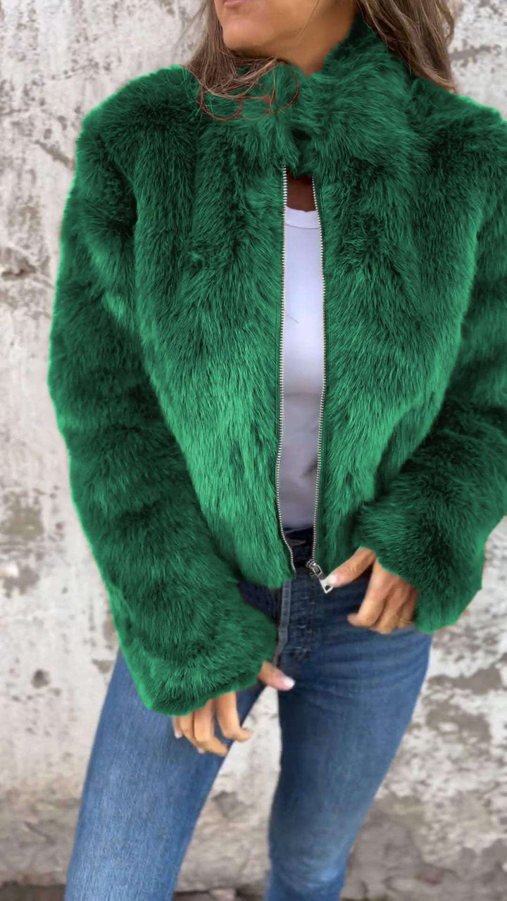 CHLOE  | FAUX FUR JACKET