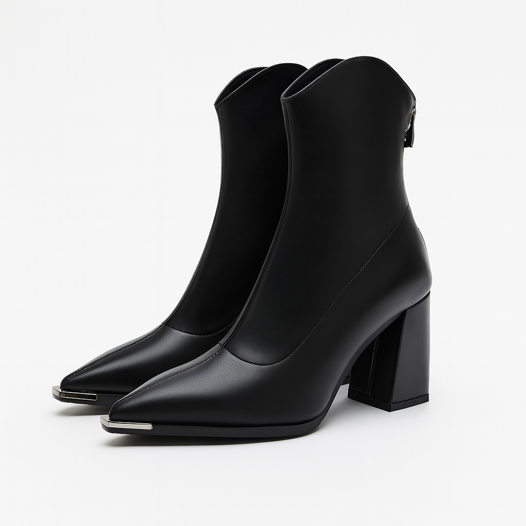 Abigail | Women’s Spring Pointed Heel Ankle Boots