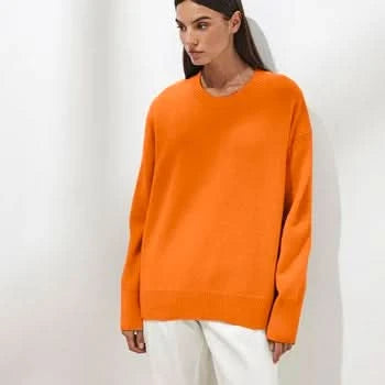 Abigail | Women’s Winter Sweater with Ribbed Cuffs