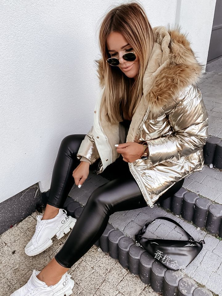 Alessandra | Stylish And Elegant Metallic Jacket