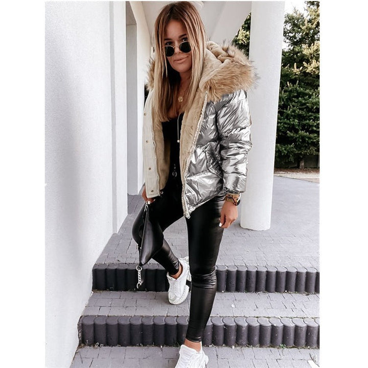 Alessandra | Stylish And Elegant Metallic Jacket