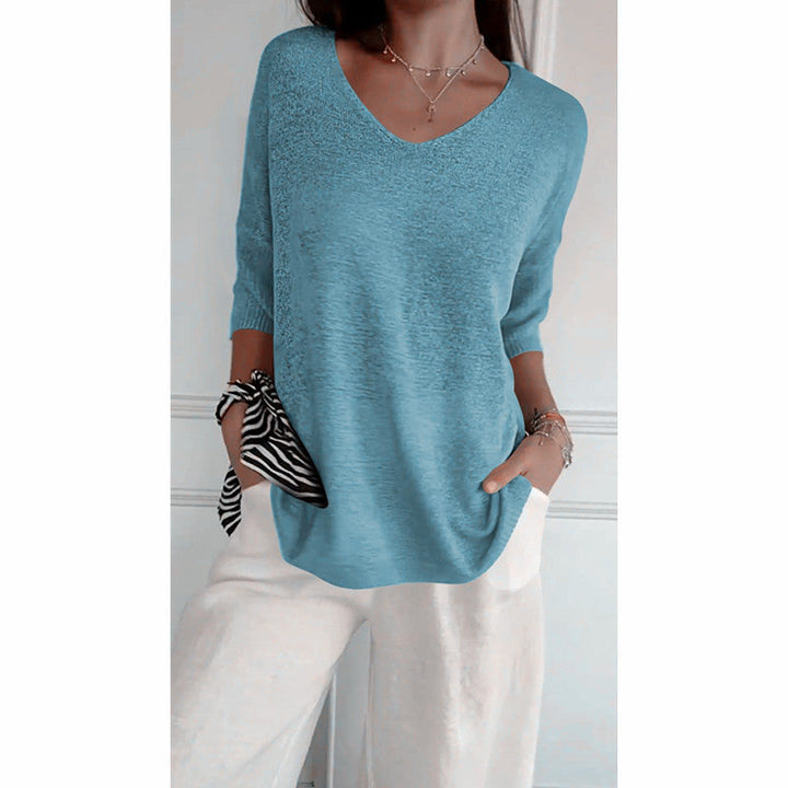 Sophia | Timeless Knitted V-Neck