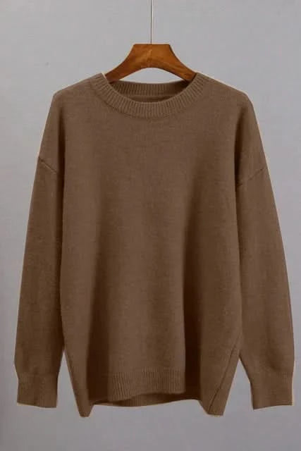 Abigail | Women’s Winter Sweater with Ribbed Cuffs