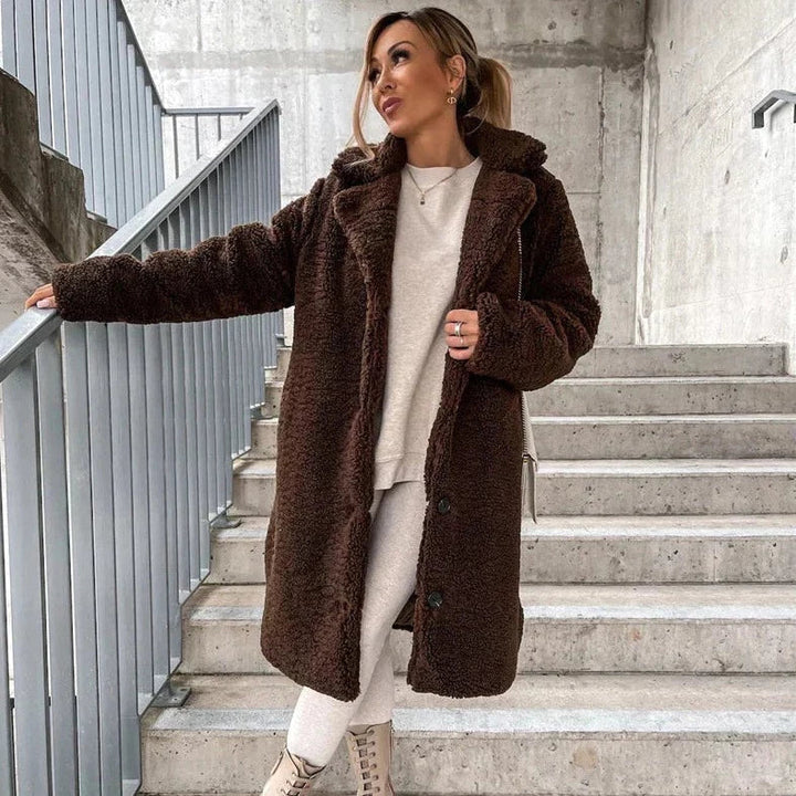 Celina - Elegant & soft wool coat