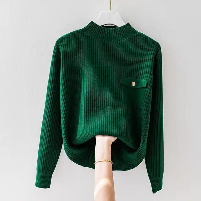 Aura™ | Elegant Knit Sweater