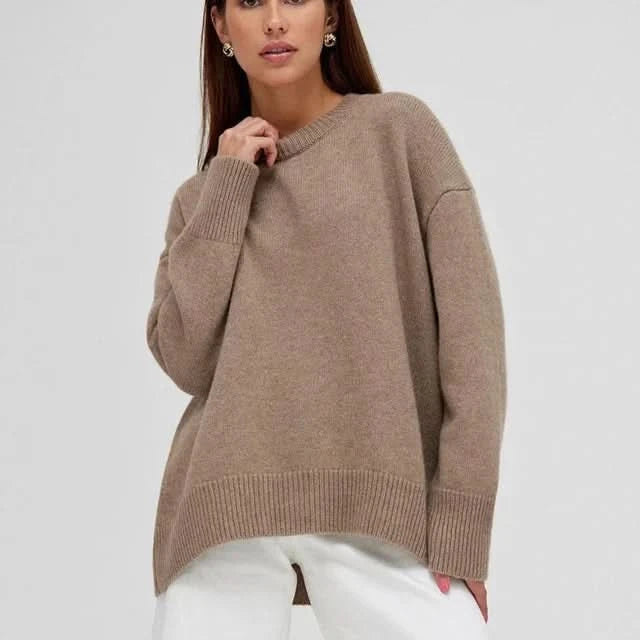 Abigail | Women’s Winter Sweater with Ribbed Cuffs