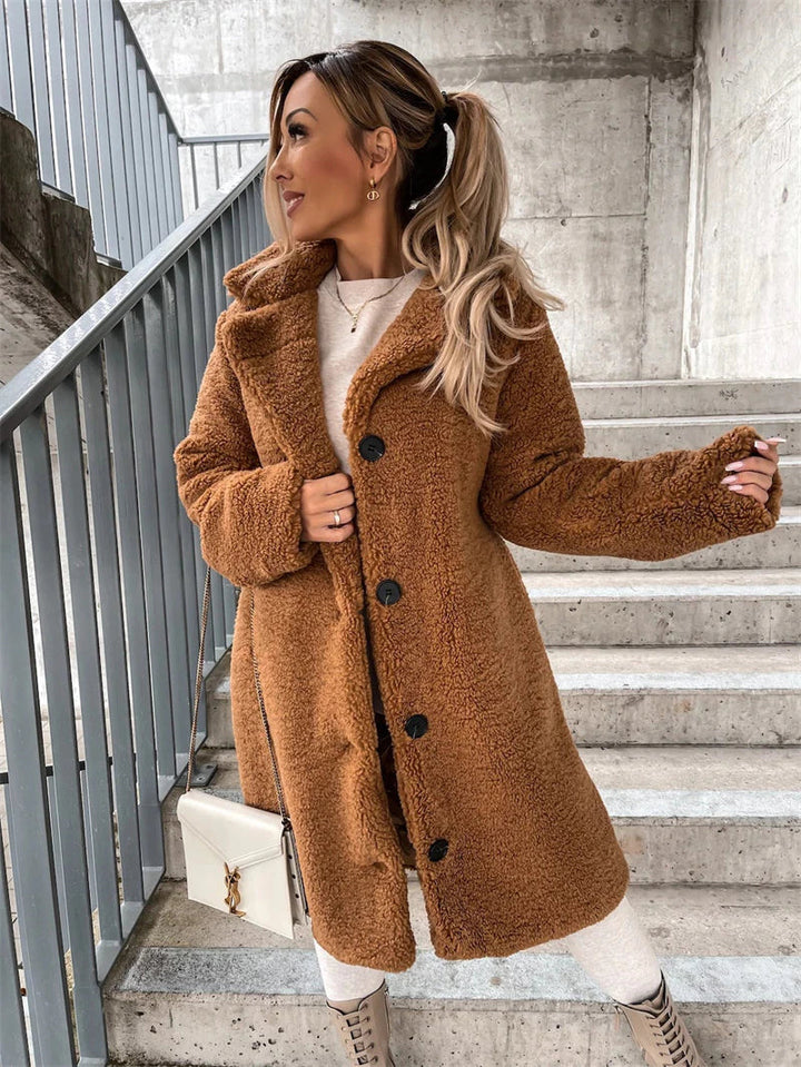 Celina - Elegant & soft wool coat