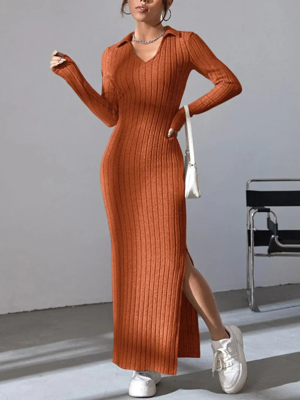 Luciana | Sexy knit dress