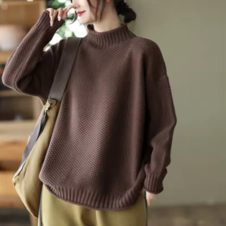 Amara | Women's Vintage Turtleneck Sweater