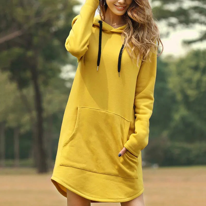 Jocoo | Oversized Kpop Hoodie Dress