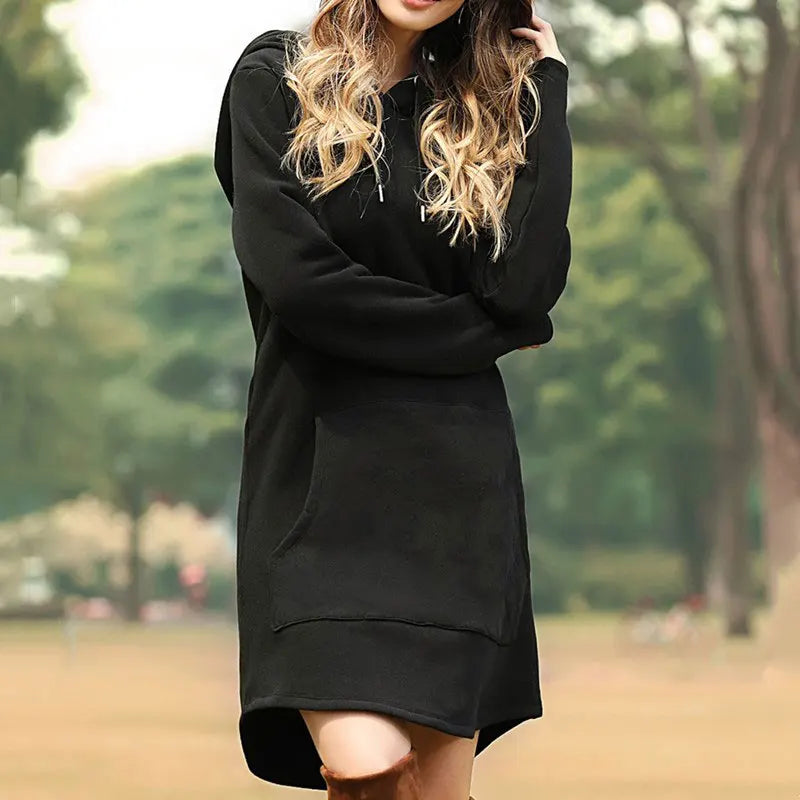 Jocoo | Oversized Kpop Hoodie Dress