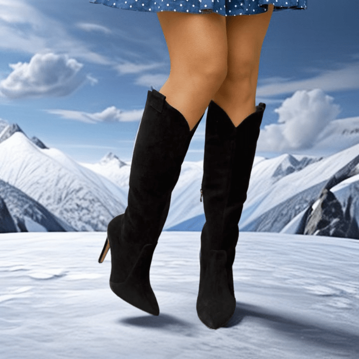 Elysse | High Heel And Side Zipper Boots