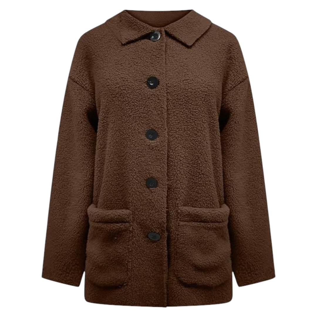 Eilune | Ladies' Cozy Sherpa Coat