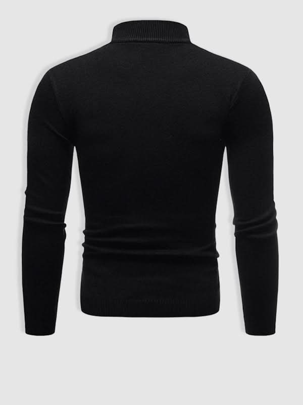 Aaron | Men’s Spring Classic Slim Fit Turtleneck Sweater