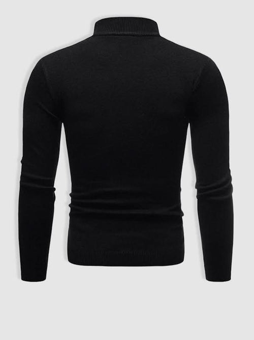 Aaron | Men’s Spring Classic Slim Fit Turtleneck Sweater