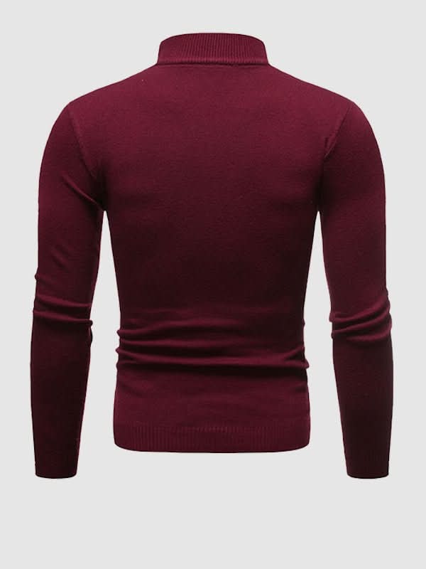 Aaron | Men’s Spring Classic Slim Fit Turtleneck Sweater