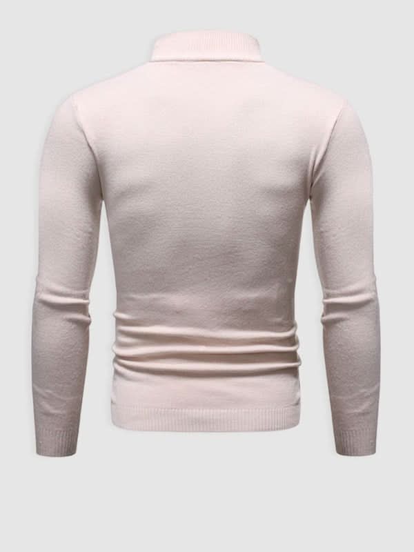 Aaron | Men’s Spring Classic Slim Fit Turtleneck Sweater