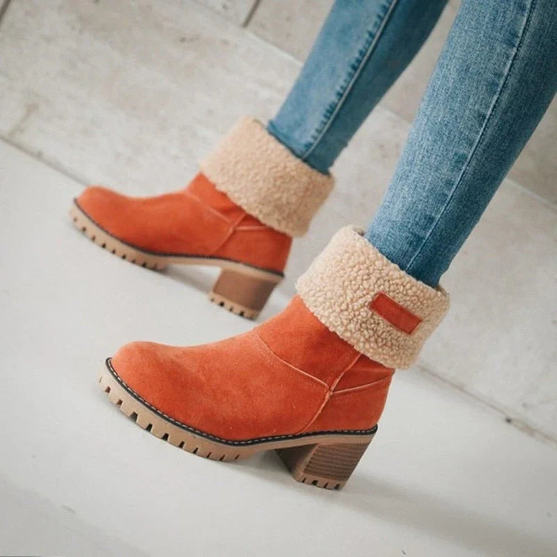 Jenny | Winter boots with double fur