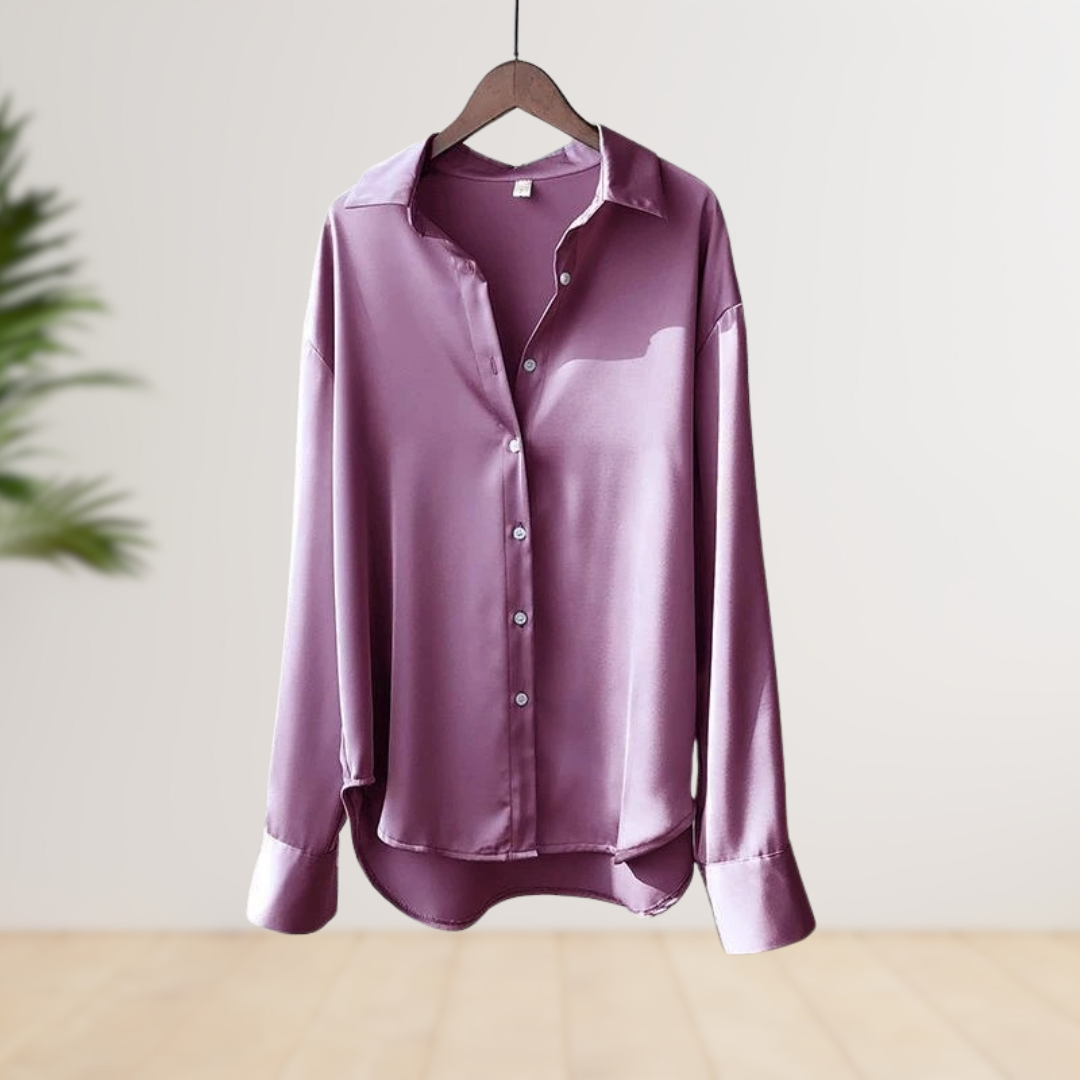 Wendy™ | Elegant satin blouse