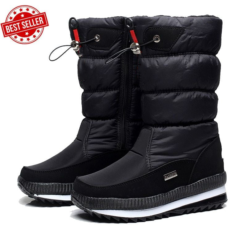 Sofie™ | Non-slip and Waterproof Faux Fur Snow Boots