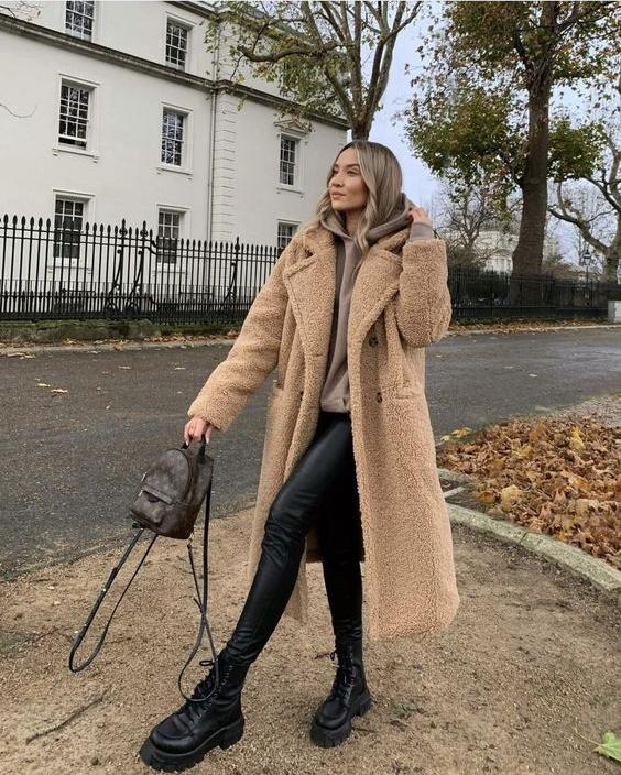 ElleGems | Long Teddy Coat